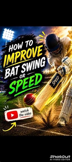 [ Improve Your Bat Speed or swing ]📊🏏