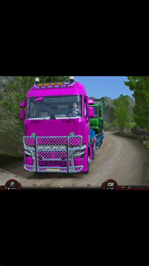 38 Ton Cargo Delivery Challenge 💪 | ETS2 Realistic Driving#truckgames