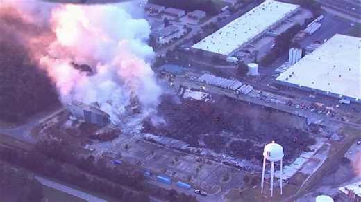 New photos, videos show shifting chemical cloud early Tuesday morning over Conyers