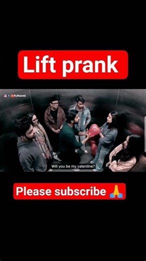 Boy socket lift Prank 😄 Don't Miss The End Credit - Raj Naved 🤣😂#rjnaved #liftprank #prank #shorts