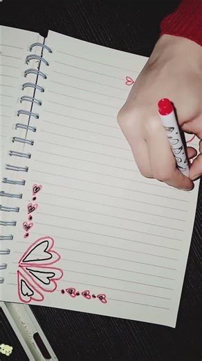 easy drawing in my notebook #shortsfeed #youtubeshorts