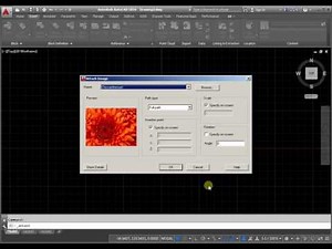 Raster image in AutoCAD