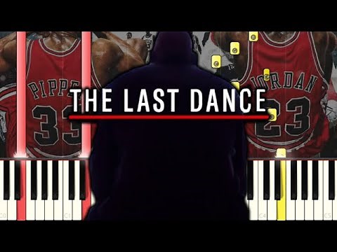 The Last Dance Soundtrack (Netflix Chicago Bulls Documentary) [Piano Tutorial]