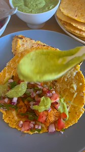 CHICKEN TACOS 🌮 MADE WITH FRESH HOMEMADE TACO SHELLS. 2 chicken breasts cut into strips . 1 tbsp smoked paprika. 1 tbsp all purpose seasoning. 1 tbsp chili flakes. 1/2 tsp black pepper. 1 tsp onion powder. 1 tsp garlic granules or powder. 1 tbsp dried mixed herbs. TOMATO 🍅 & ONION 🧅 SALSA. 1 red onion . 2 tomatoes chopped . 1 clove garlic crushed. Fresh coriander. Salt & black pepper. AVOCADO CREAM. 1 avocado 🥑. 3 tbsp plain yogurt. 1/2 tsp salt. 2 tbsp jalapeño green chili sauce . Fresh cor