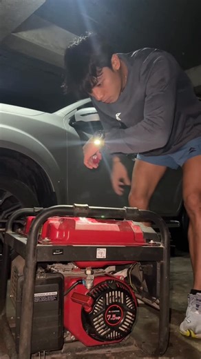 Karl Bau on Instagram: "How to start a Gasoline Generator. Or at least the one we have. Posting this here just in case I forget how to start it and also for my siblings who aren’t sure how to use this too. Incredibly useful especially during times like these 😓 hope everyone is safe still in this super typhoon.. #Generator #Uwan"