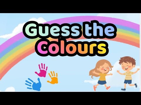 Colours Quiz for Kids 🌈 | Guess the Colour | Fun Learning Quiz