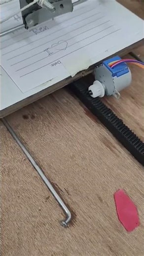 Pen Plotter project, #cnc, #arduino, #Robotics