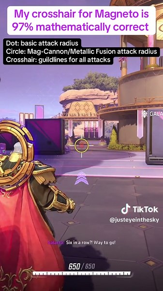 Magneto Crosshair Settings for Marvel Rivals