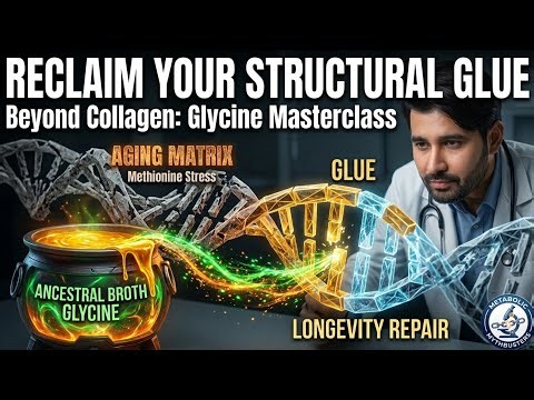 Why Glycine is Your "Longevity Glue" (Not Just Collagen!)
