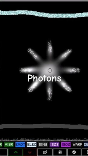 Photon mechanics in 'The Powder Toy' #game #gameplay #cool #tech #photon #physics #glass #quartz