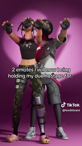 YUP YUP🤭❤️‍🔥 @👻zGHXSTx-_-👻 #duo #emote #fortnite #steady #ownbrand | Fortnite Emotes