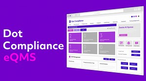 Dot Compliance, The First, Ready To Use, AI-Powered eQMS