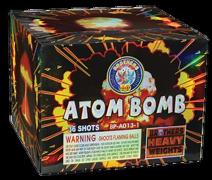 Atom Bomb l 500 Gram Cakes | 36 Shots | Brothers Pyrotechnics