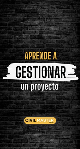 ¿Quieres aprender a Gestionar un proyecto de construcción real? #construccion #ingenieriacivil #civilmaster #estudiantesdeingenieriacivil