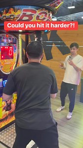 44K views · 66 reactions | How hard can you hit this?! #arcade #strength | The Monroe Family | Facebook