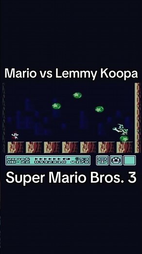 Super Mario Bros. 3 / Lemmy Koopa Boss Fight (World 6 - Ice Land)