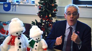 9.7K views · 80 reactions | As we wind down for the festive season, here are a few words from our Vice-Chancellor Peter Ho-Ho-Horrocks… | The Open University | Facebook