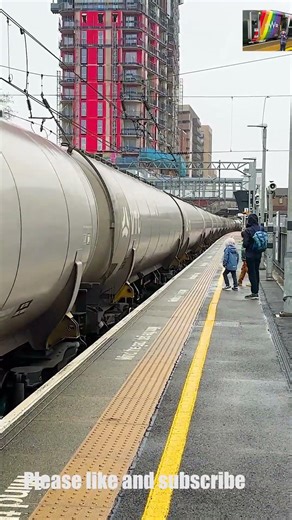 Class 66 Top and Tail Freight Passes West Ealing #Shorts
