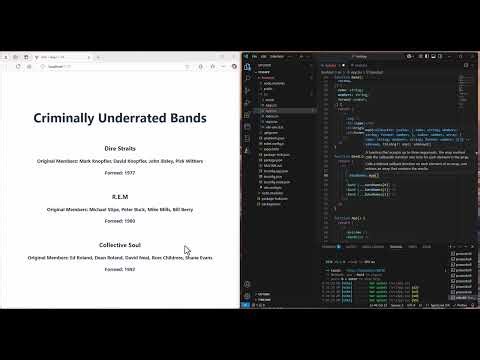 React Basics - 05 - Spread & Map