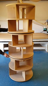 10K views · 347 reactions | New spinning shoe rack design Also great storage for dvds, cds, books and more! What do you think? www.lasercraftshapes.co.uk Not on the website yet. | Laser Craft Shapes | Facebook