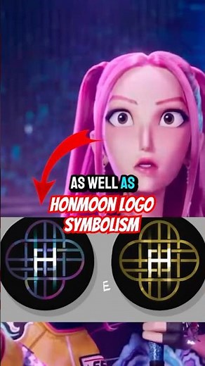 How to design impactful symbols | representation of unity Kpop Demon Hunters #anime #shorts #netflix