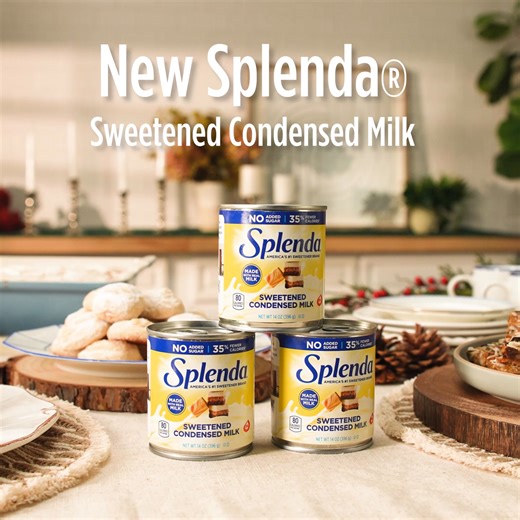 Your holiday favorites, now with no added sugar and all the flavor.  Splenda Sweetened Condensed Milk makes every dessert a little sweeter. | Splenda | Facebook
