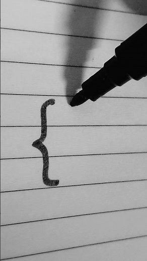 how to write curly braces ({ })🙏