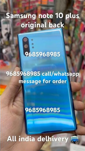 Samsung note 10 plus original back | samsung note 10 plus screen replacement | samsung note 10 plus