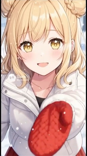 "Shall we hold hands?" Your girlfriend in Kansai dialect will warm you up when you're cold ❄️ #Sh...