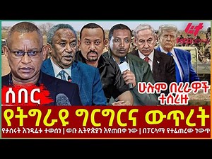 Ethiopia - የትግራዩ ግርግርና ውጥረት፣ ሁሉም በረራዎች ተሰረዙ፣ የታሰሩት እንዲፈቱ ተወሰነ፣ ወደቡ ኢትዮጵያን እየጠበቀ ነው፣ በፓርላማ የተፈጠረው ነውጥ