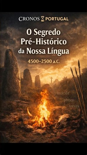 O Segredo Pré-Histórico da Nossa Língua #historiadeportugal #historia #português