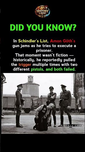 When Amon Göth’s Gun Failed: The Real Story Behind Schindler's List