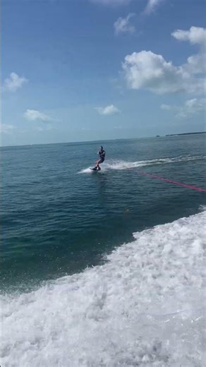 Wakeboarding BACK FLIP in the Florida Keys!