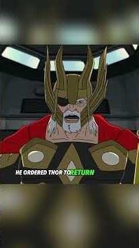 Odin Broke Tony's "Unbreakable" Shackles in One Hit.#foryou #hulk #avengersassemble #marvel
