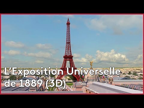 Reconstitution 3D : tour Eiffel et Exposition Universelle