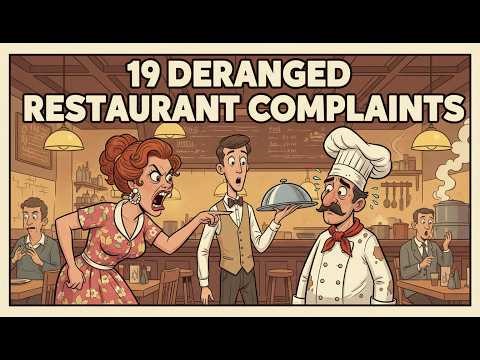 19 Deranged Restaurant Complaints That Made Professional Chefs Walk Out