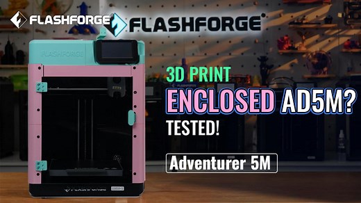 Watch How to 3D Print Enclosure for your Flashforge AD5M on Amazon Live