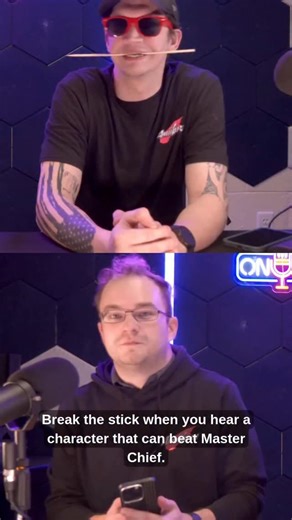 Amiibros | Break the stick when you hear a character that can beat Master Chief! Where did your stick break? #opinion #halo #kratos #nintendo #gaming | Instagram