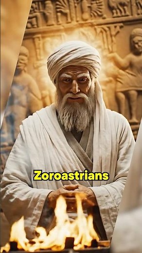 Zoroaster the founder of the first monotheistic religion, Zoroastrianism. #history #religion