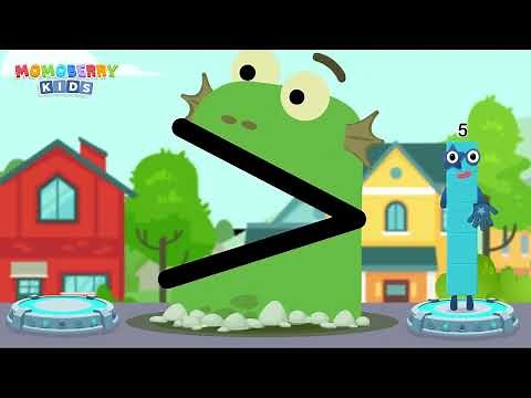 Numberblocks 52 learn to count Magic Run Fruit World New Season | Numberblocks Magic Adventure