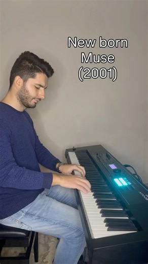 New born 🎹 - ‪@muse‬ #newborn #muse #musers #pianocover
