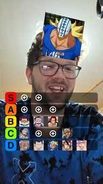 One Piece Tier List, how'd I do? 😬 #onepiece