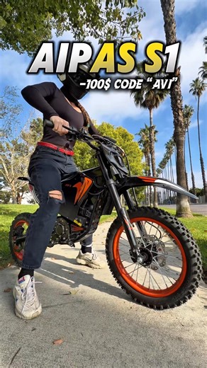 Aipas S1😻use code “Avi” #surron #ebike #dirtbike