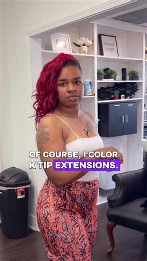 New Hair Extensions for Red Hair Color