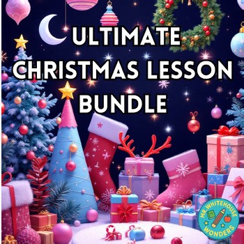 Ultimate Christmas Lesson Bundle | 17 Cross-Curricular Lessons | Elementary