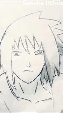 SASUKE UCHIHA #sketch #art #pencildrawing