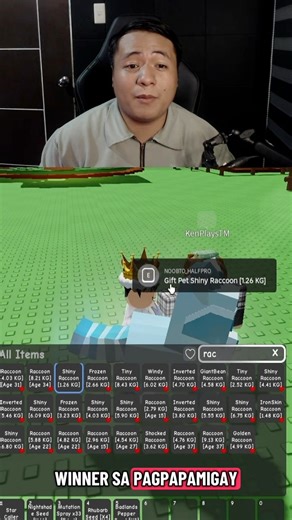 80K views · 1.5K reactions | FREE RACCOON (QUITTING) #reelsviralシ #reelsfbシ #reelsfacebook #growagarden #roblox | Mc Hero | Facebook