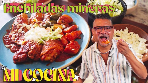 In the first episode of Mi Cocina, join Rick Martinez as he shares a life-changing experience eating Enchiladas Mineras in Guanajuato. Recipe here: https://f52.co/3jC9h0E | Food52