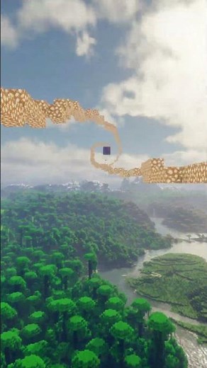 Wait for the drop... #musicsync #minecraft #distanthorizons