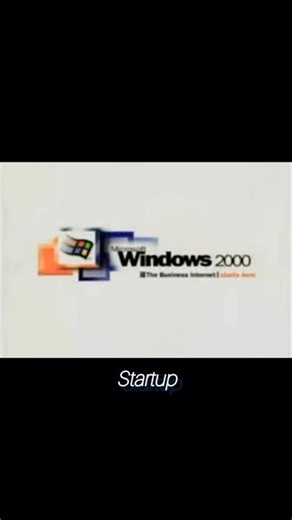 Windows 2000 startup #sound soun #computer #microsoft